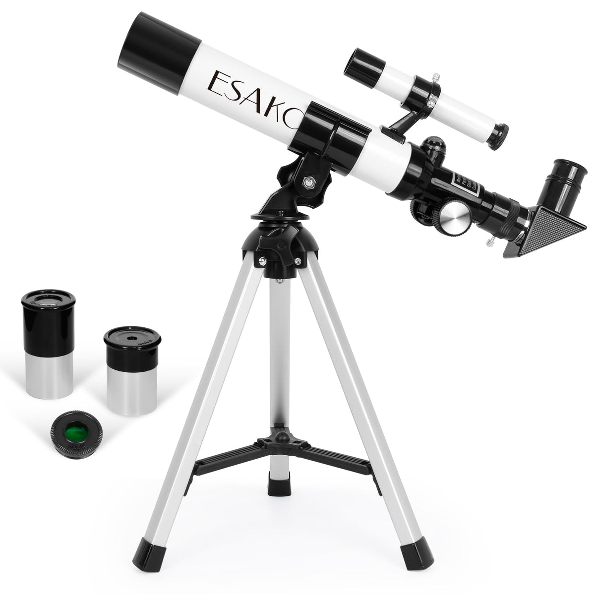 ESAKO Kids Telescope moon view for clear lunar observation and discovery