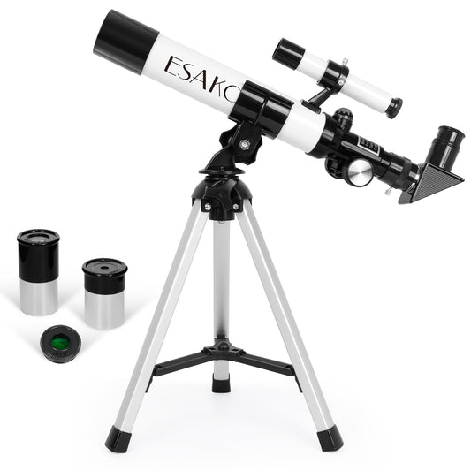 ESAKO Kids Telescope moon view for clear lunar observation and discovery