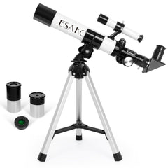 ESAKO Kids Telescope moon view for clear lunar observation and discovery