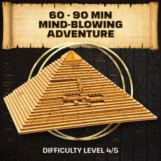 ESC WELT Quest Pyramid puzzle mechanisms engage hands-on logic and teamwork.