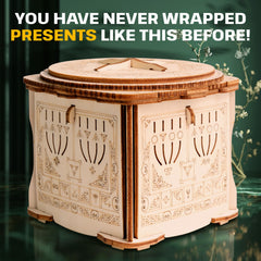 ESC WELT wooden secret box hidden-compartment revealed for a memorable surprise gift.