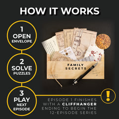 Escape Mail Episode 1 cliffhanger teaser invites ongoing curiosity and family discussion.
