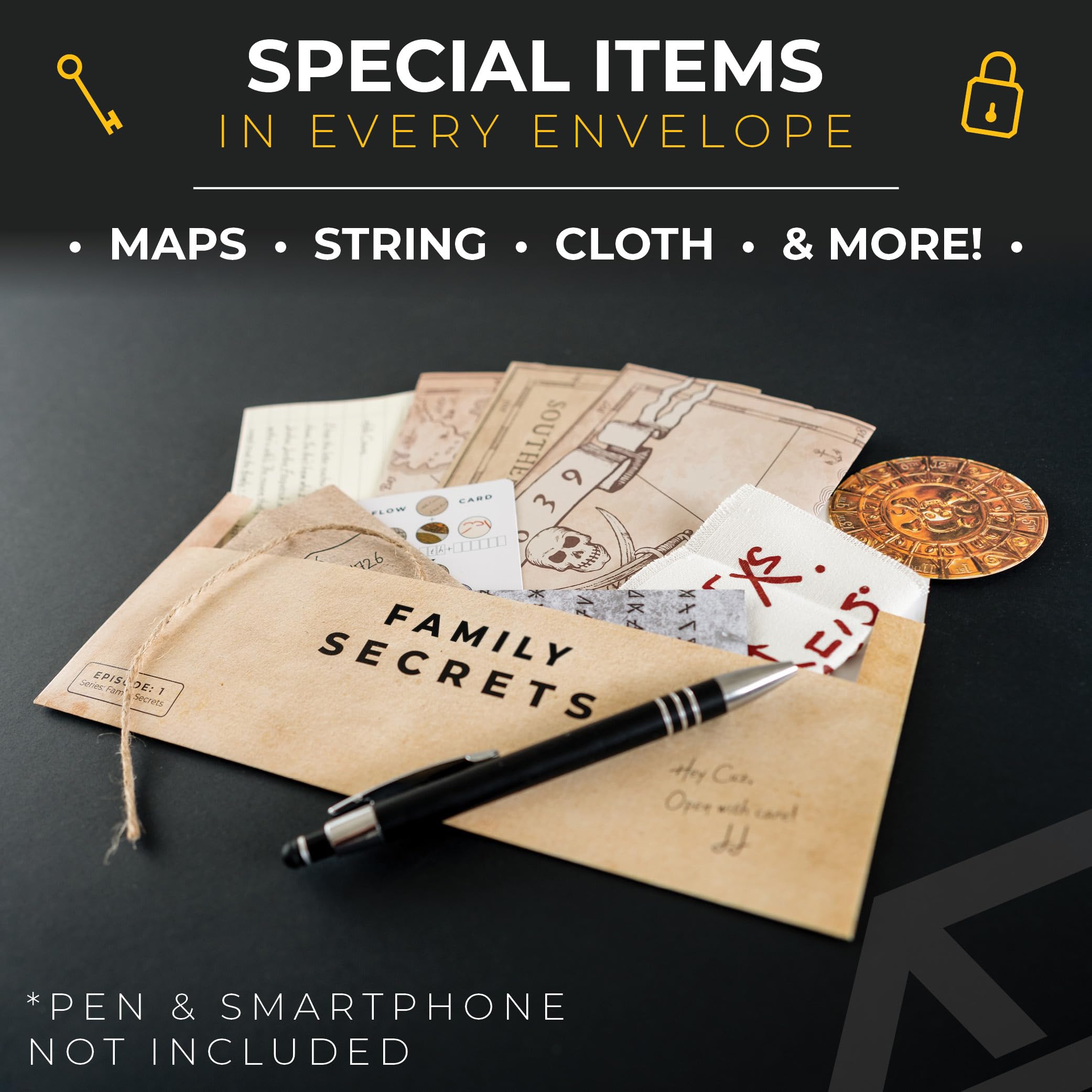Escape Mail DIY escape room experience requires no prep or printing.