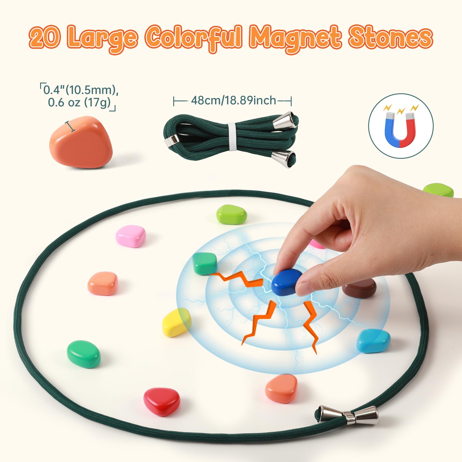 ESENHARHAR magnet string game in a cylinder box for on-the-go fun.