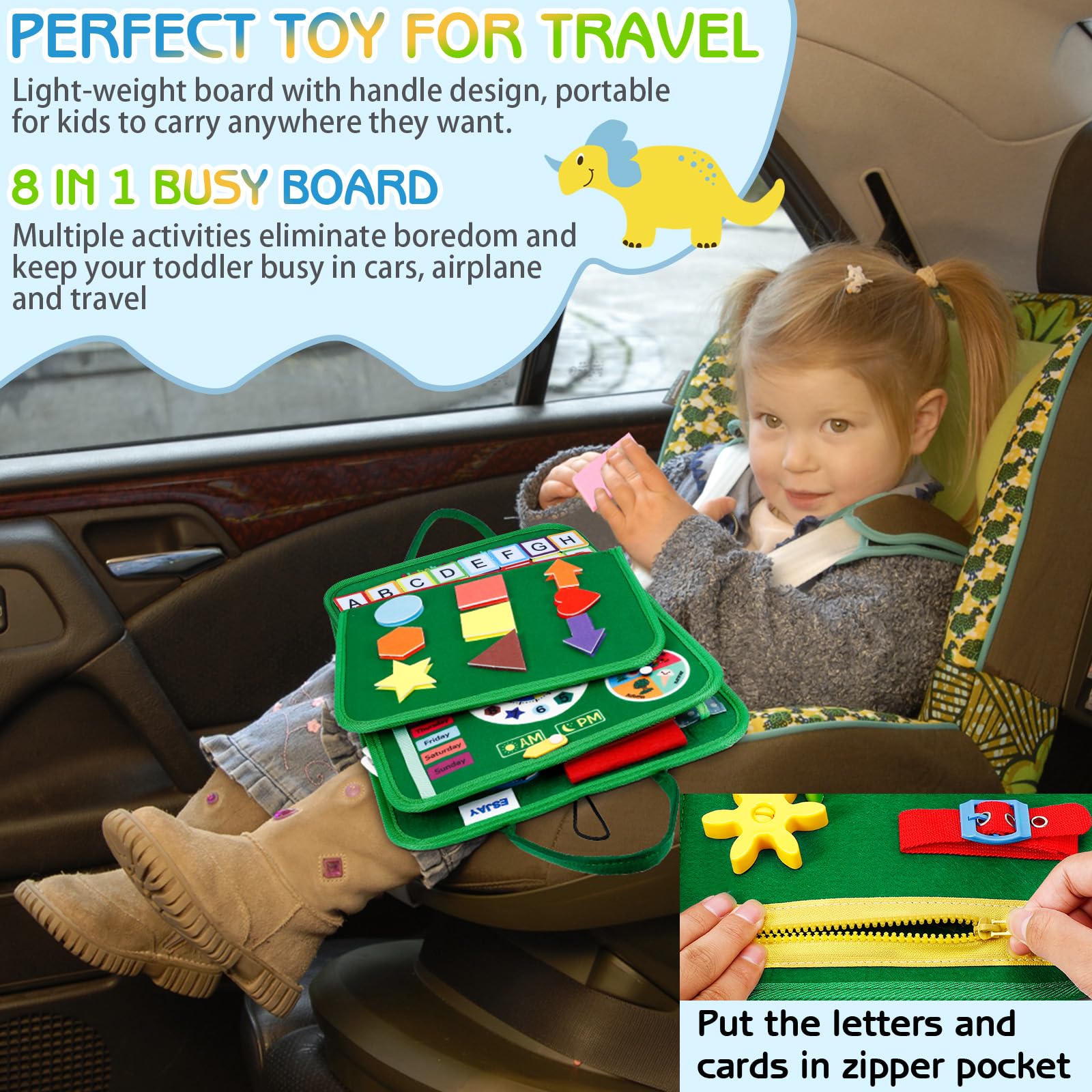 Esjay clock and calendar page supports cognitive awareness with time and date activities.