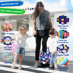 Esjay letters and numbers threading page supports early literacy and counting