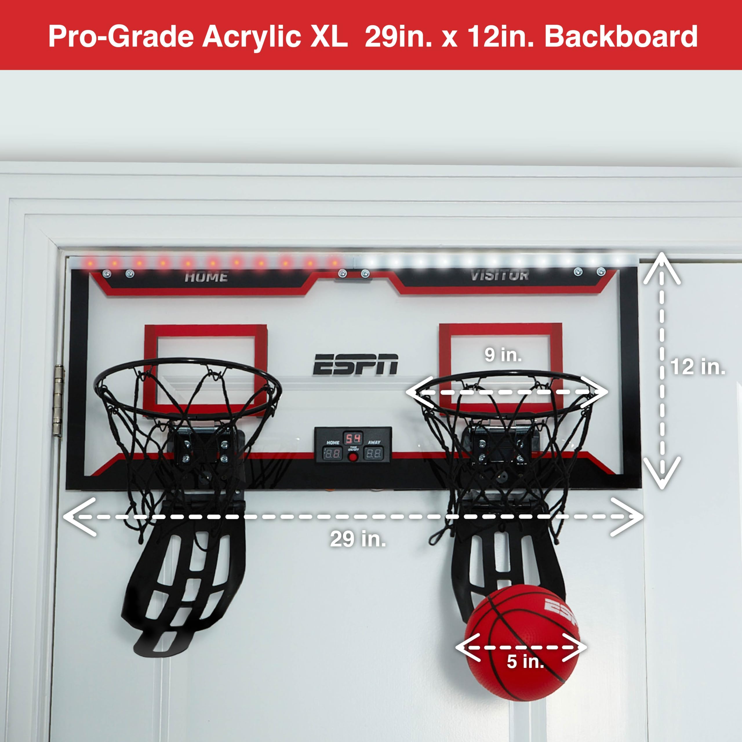 ESPN Pro Competition scoreboard adds arcade style scoring.