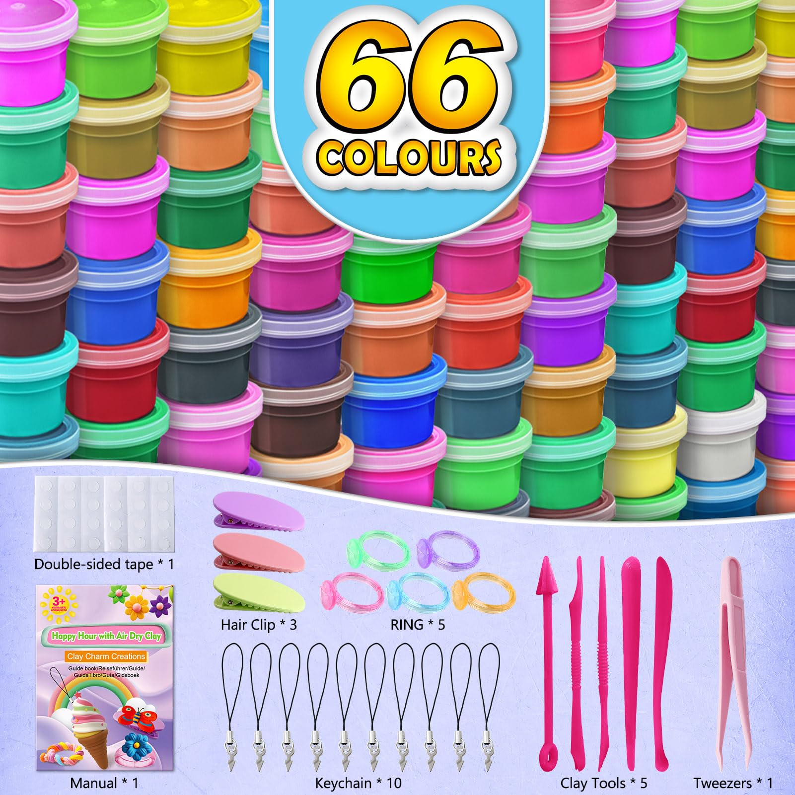 ESSENSON clay tools and accessories for easy sculpting and creative projects.
