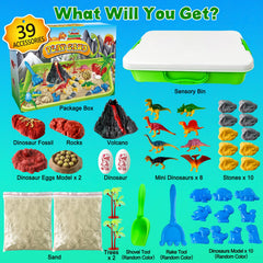 Essenson dinosaur molds for realistic fossil dig adventures and creative storytelling.