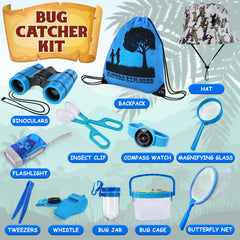 ESSENSON kids explorer kit with bag and tools for adventures