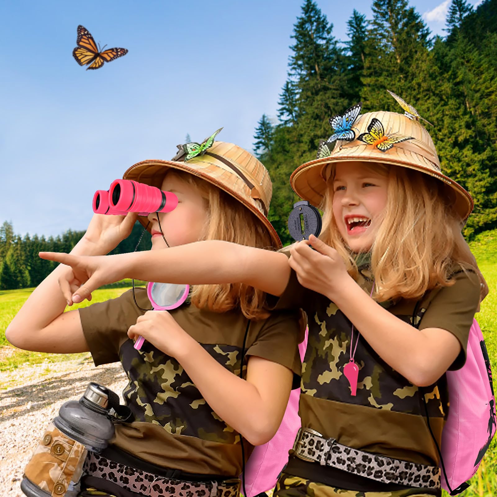 ESSENSON compass guides budding navigators on camping and trail trips