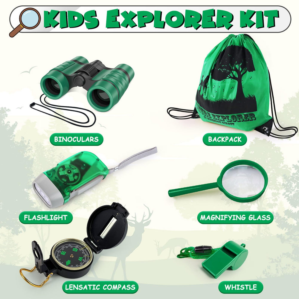 ESSENSON Kids Explorer Kit magnifying glass – close-up science exploration for curious minds