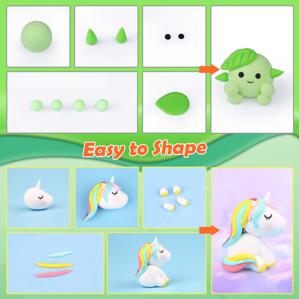 ESSENSON no-bake craft clay suitable for school projects, home crafts, and family art time.