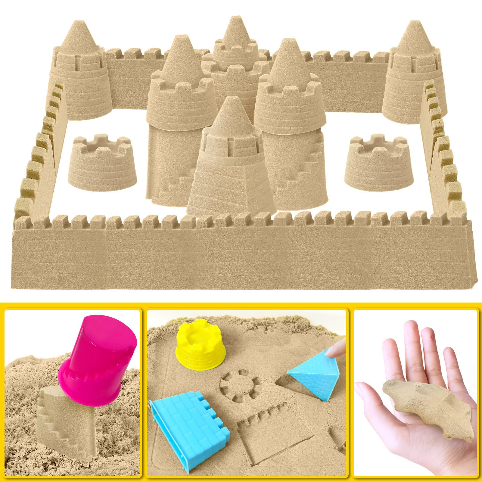 ESSENSON kids enjoy versatile sand play indoors or outdoors