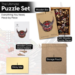 ESTROSO Finished puzzle display, elegant presentation for home or office