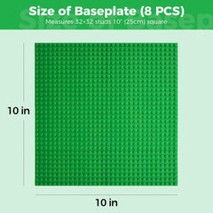 Etarnfly baseplates ideal for ages 3+ with simple assembly.