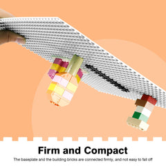 Etarnfly peel-stick baseplates on-table enable quick setup for classroom or home play.