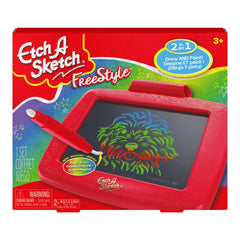 Etch A Sketch Freestyle 2-in-1 stylus with pen and brush for versatile drawing