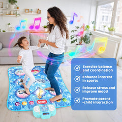 Eterfun dance mat kid dancing with friends for energetic fun