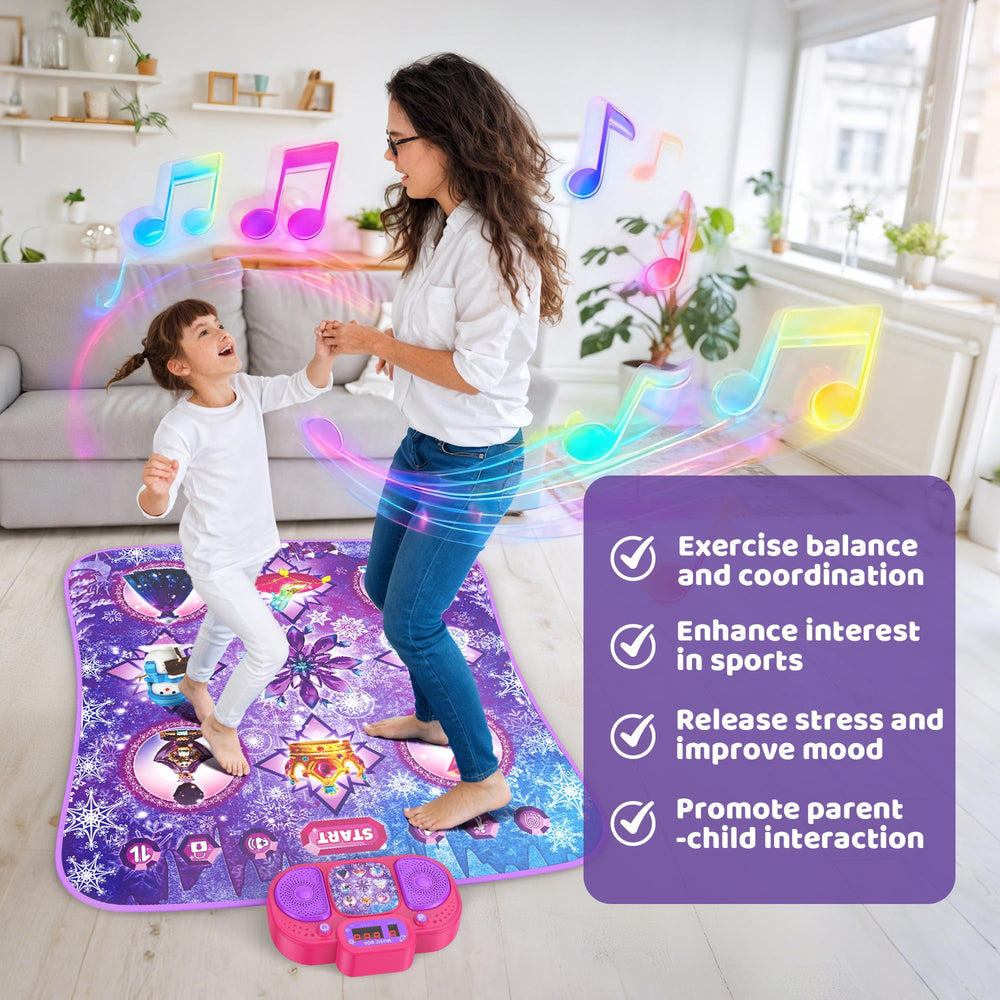 Multiple game modes on Eterfun mat offer varied challenges.