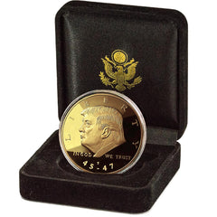 eTradewinds 24k gold plated 45-47 coin highlighting premium finish