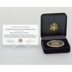 eTradewinds 45-47 gold coin on display stand for easy viewing