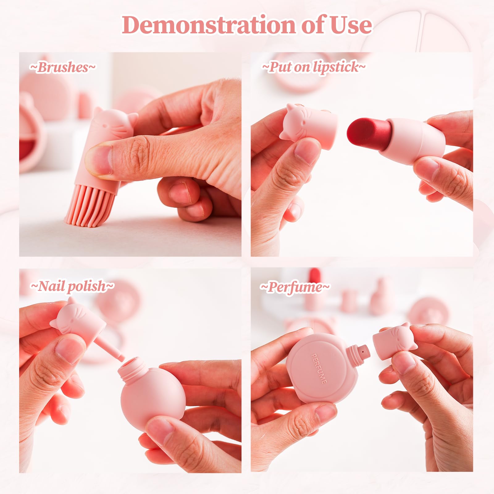 Etucdose blush compact toy for creative expression and sensory play.