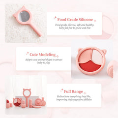 Etucdose eyeshadow palette toy for pretend beauty routines and social play.