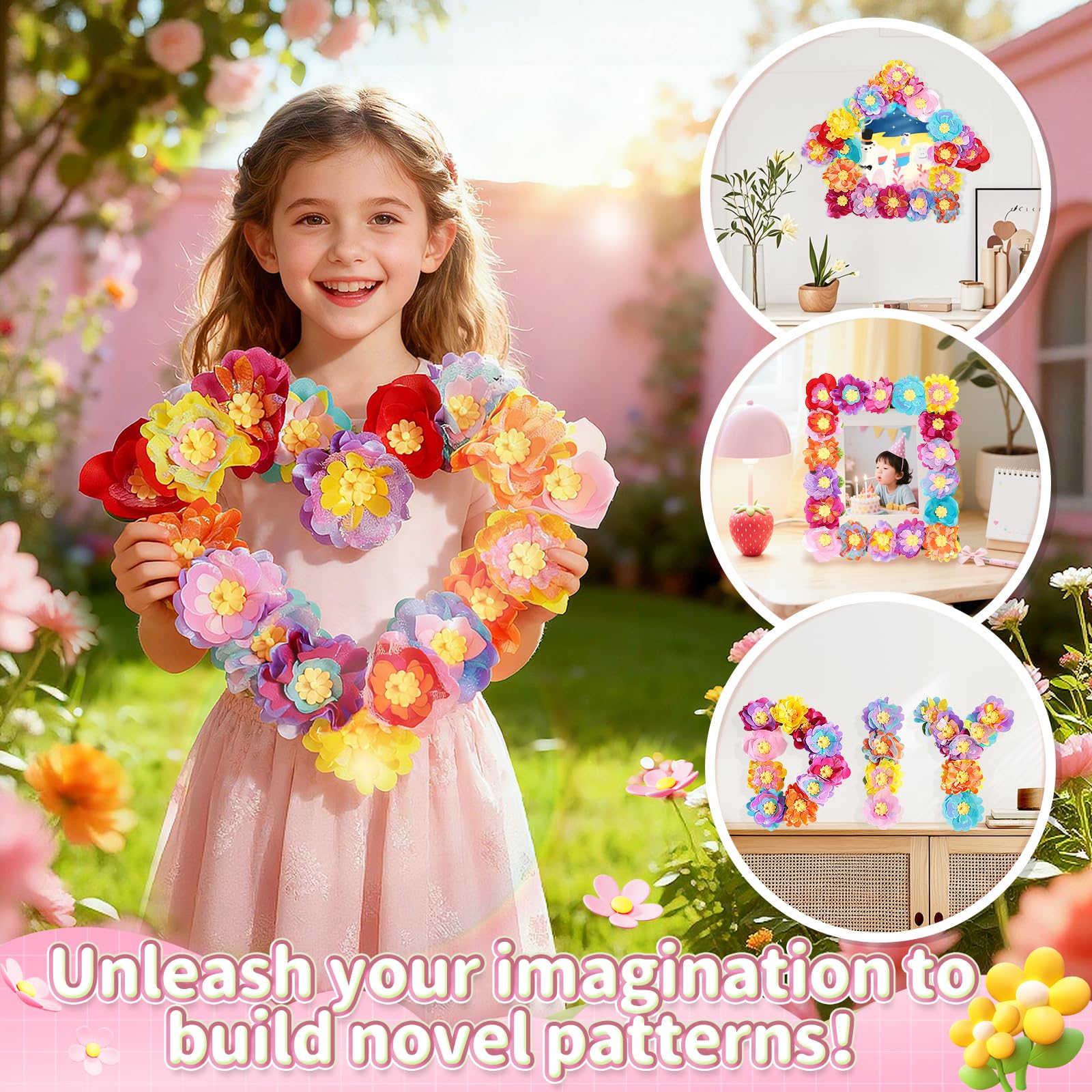 Euclidean Cube long stems extend bouquet layouts in creative designs.