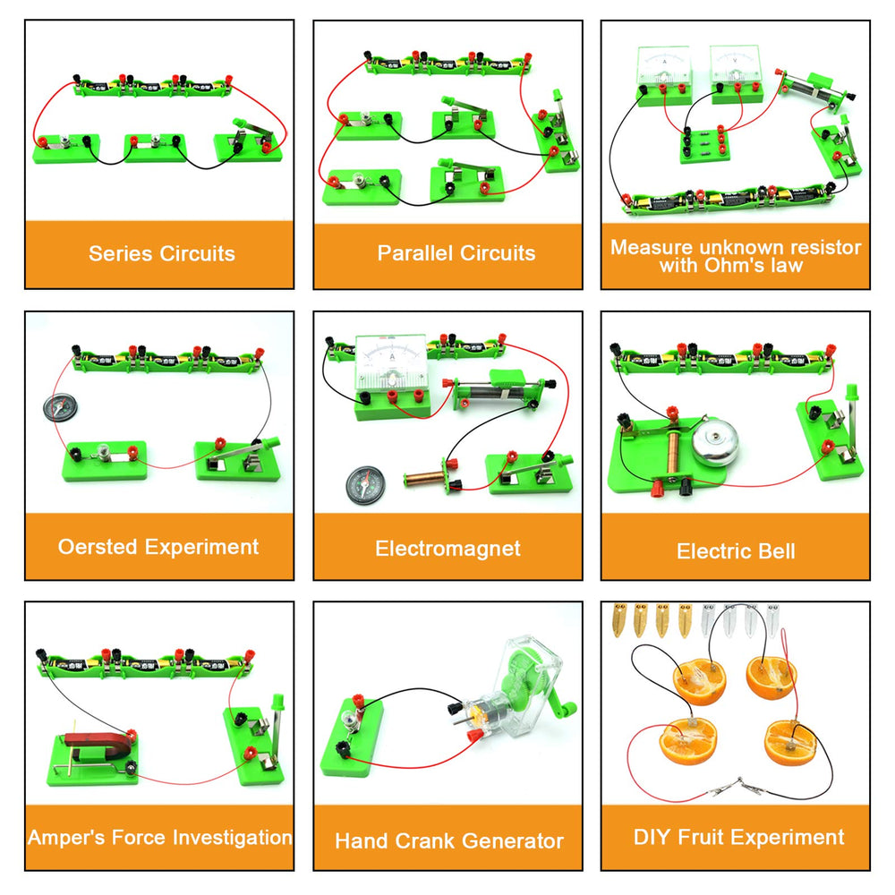 EUDAX color page manual preview emphasizes clear visuals and guided experiments