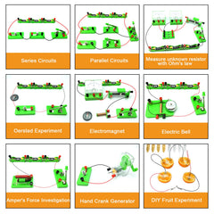 EUDAX color page manual preview emphasizes clear visuals and guided experiments