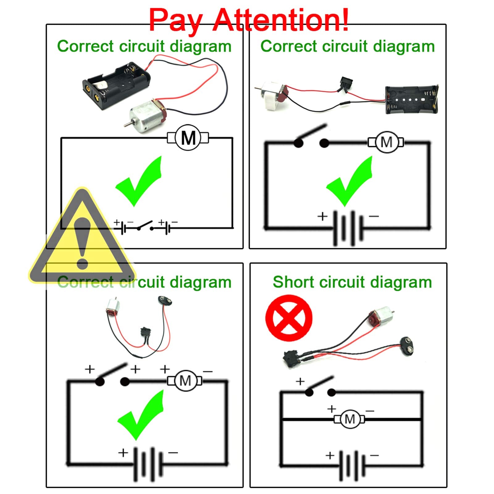 EUDAX rocker switches included for easy on/off control during experiments.