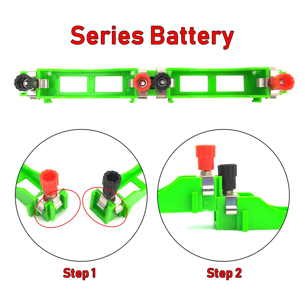 EUDAX series and parallel circuits illustrate circuit concepts with hands-on building