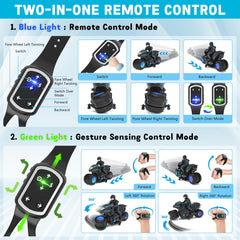 Eulogia gesture sensing control enables hands free maneuvers