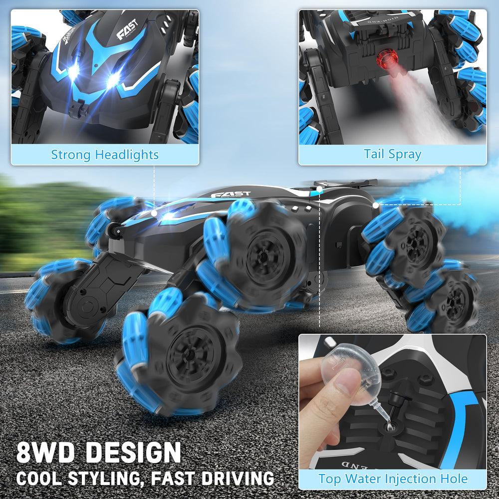 Eulogia gesture-sensor RC car offers hands-free steering