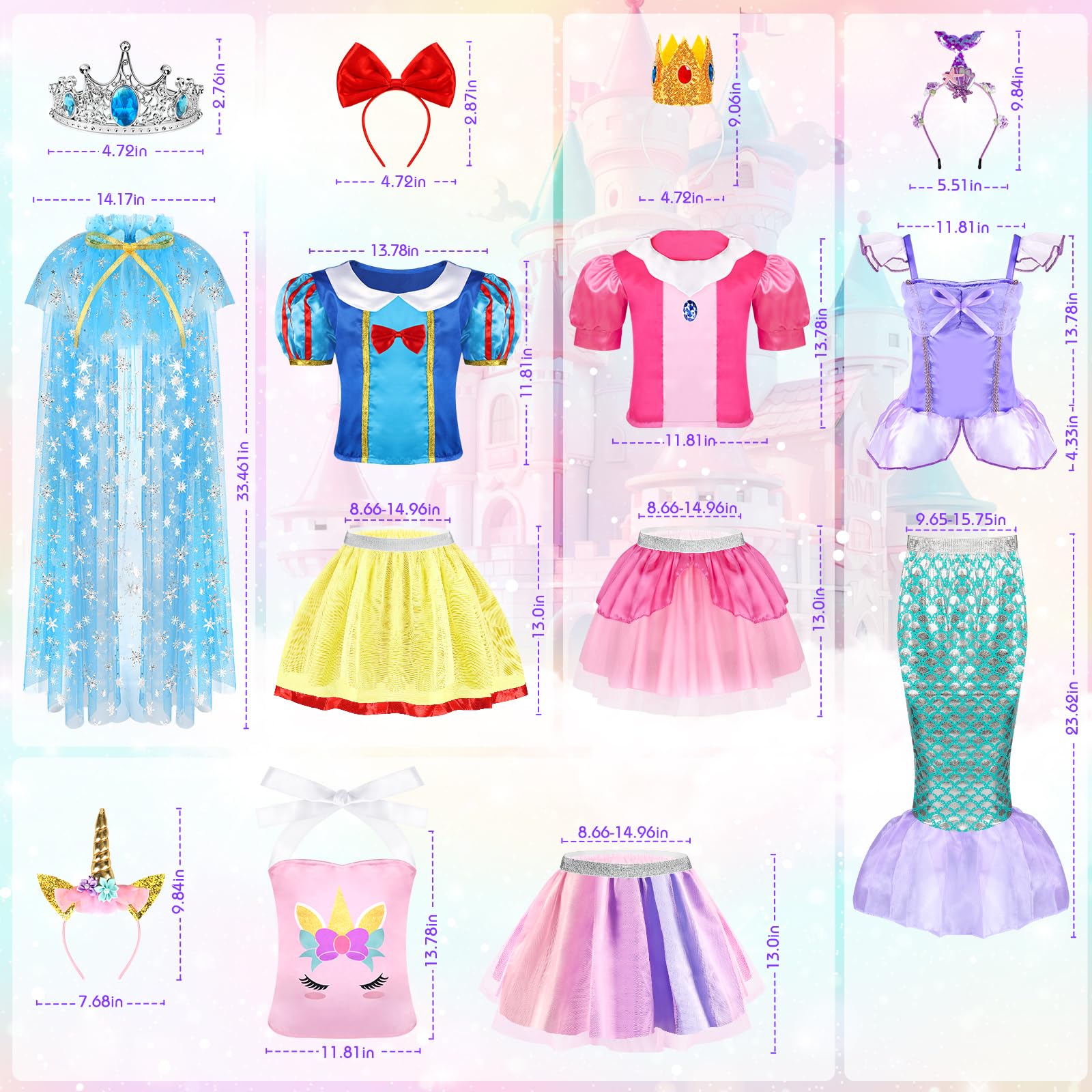 EULRGAUS breathable fabric keeps kids comfortable during extended dress-up sessions.