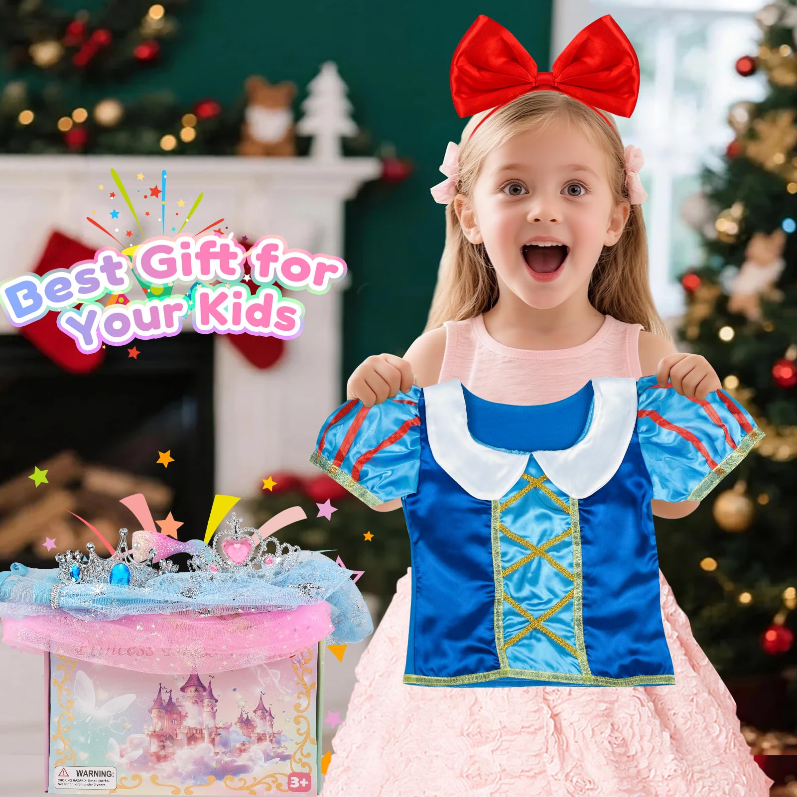 EULRGAUS gift-ready dress up set, perfect for holidays and birthdays.