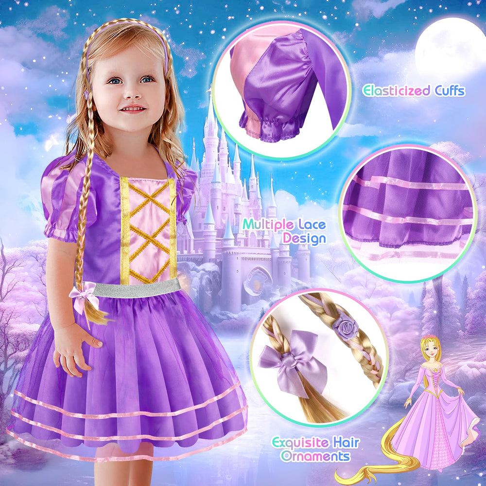 EULRGAUS princess dress in blue theme for magical adventures