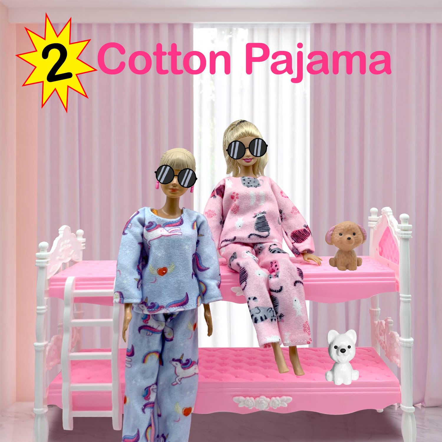 EumbHoa dolls dresses-2 mix-and-match fashion options for creativity