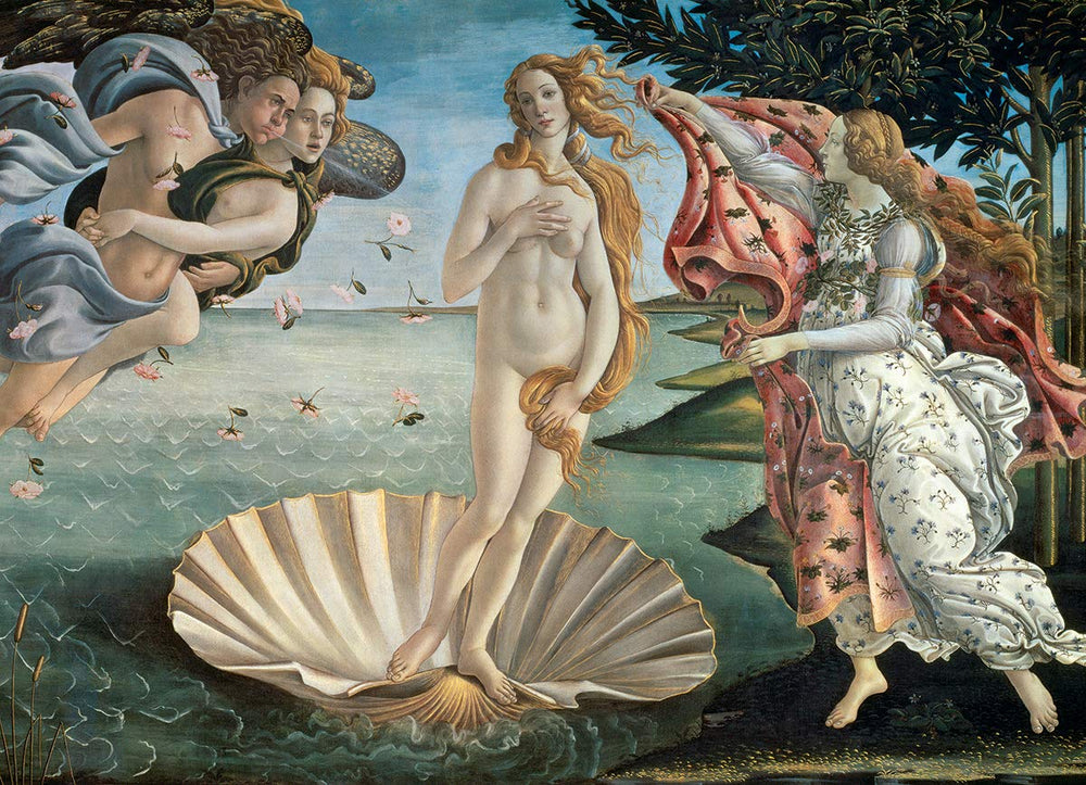 EuroGraphics Birth of Venus puzzle pieces; durable interlocks for smooth, satisfying assembly.