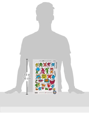 Made in USA on recycled blue board, aligning with eco-conscious puzzle enthusiasts.