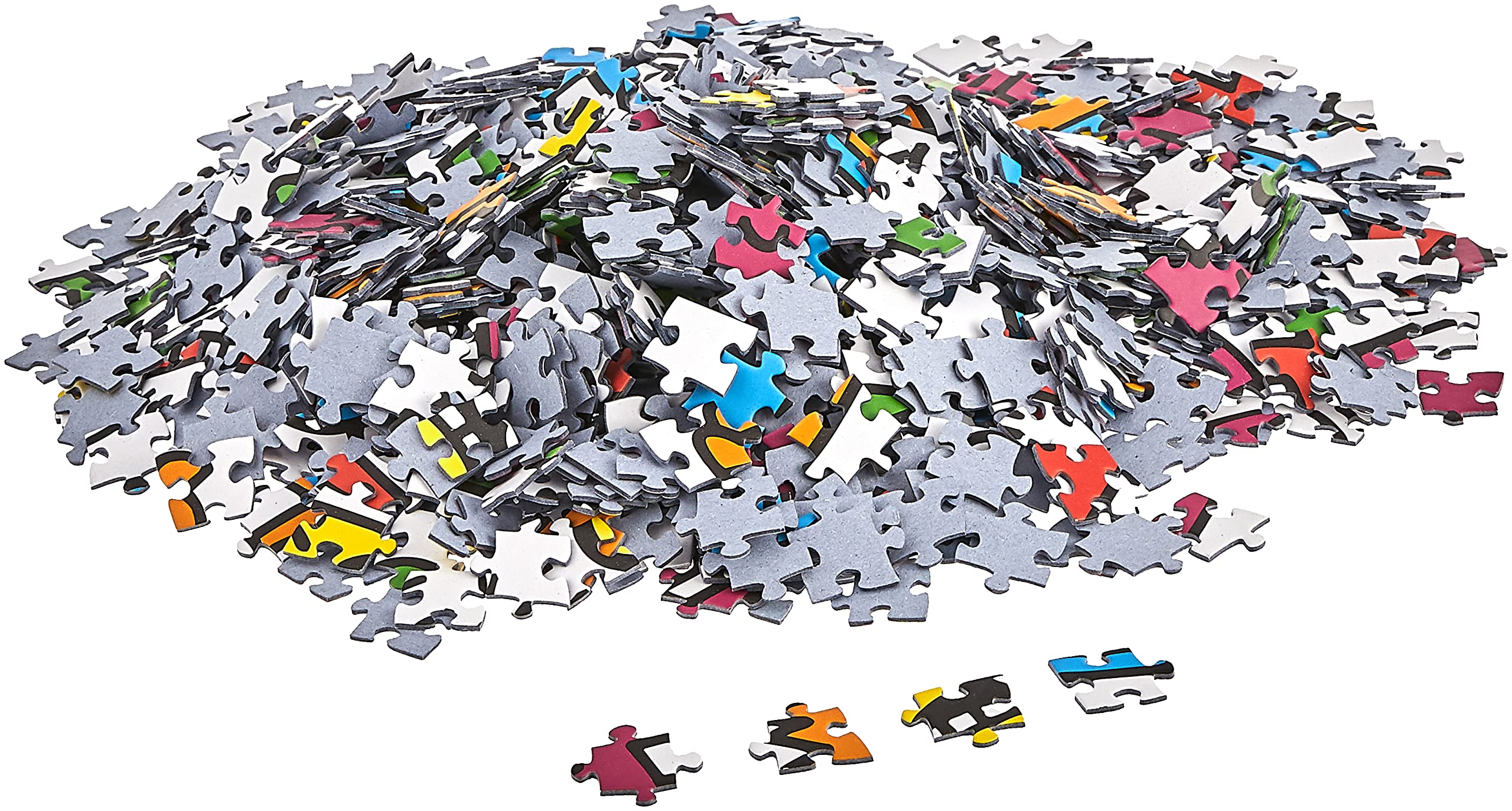 Finished puzzle size displayed, great for wall display or family puzzle night.