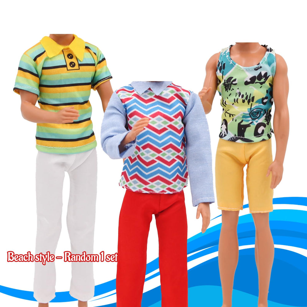 EuTengHao 12-inch boy doll accessory set for creative dress-up play