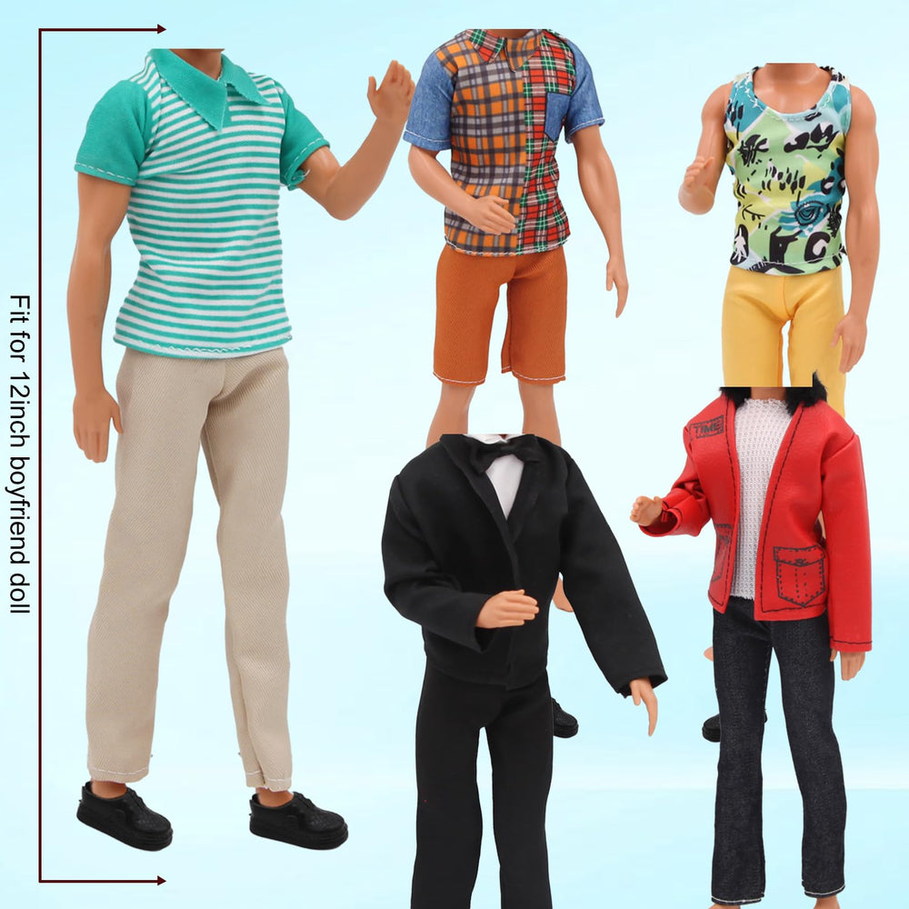 EuTengHao 12-inch boy doll leather jacket for edgy, durable outfits