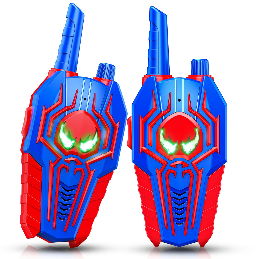 Evassal kids walkie talkies with a cool appearance, designed for small hands and easy grip.