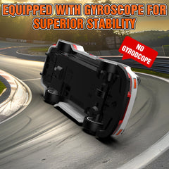 Everbigmai RC drift car 4WD chassis grip on tracks