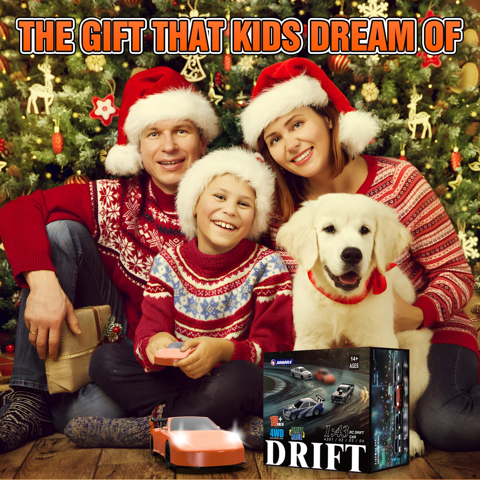 Everbigmai RC drift car included cones create mini track challenges