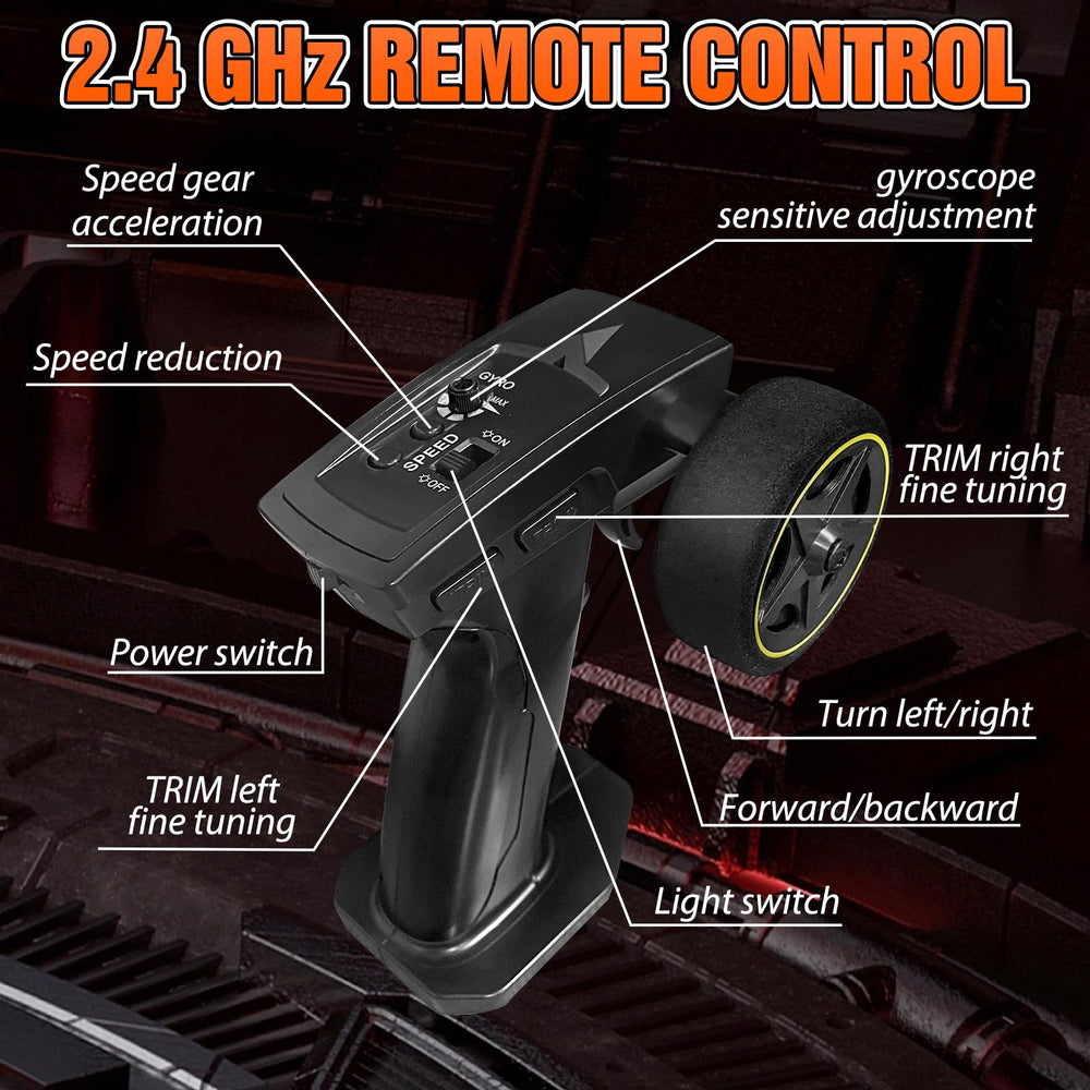 Everbigmai RC drift car replacement tires let you tune grip