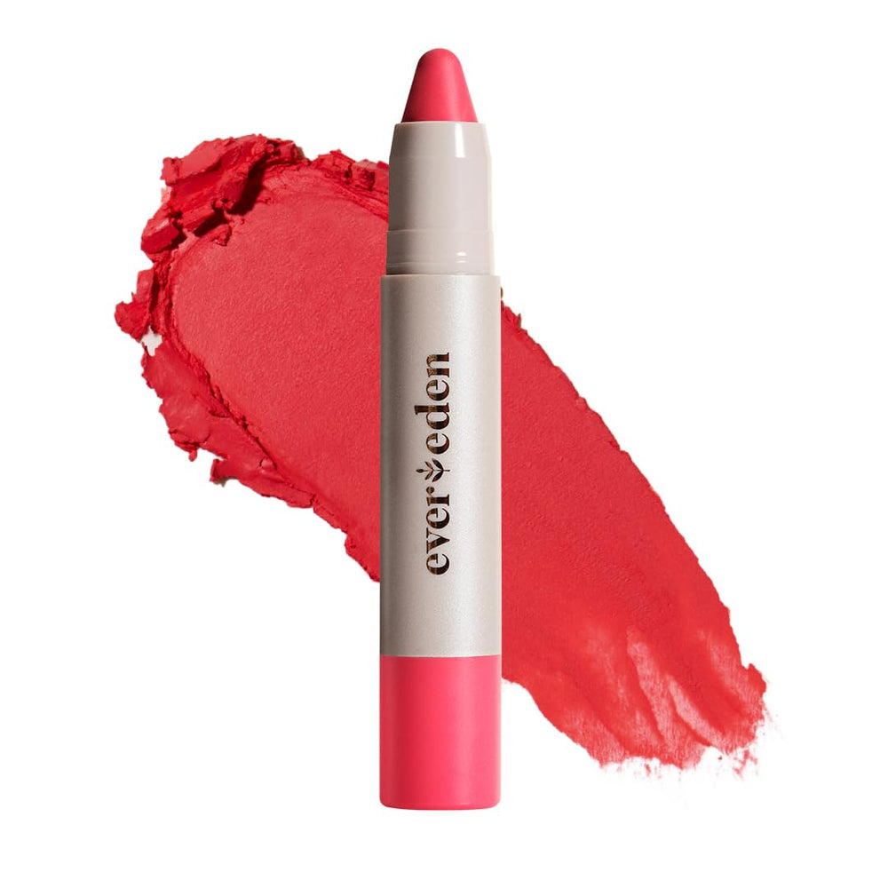 Evereden Fantasy Face Crayon Electric Rose packaging showcases vegan, non-toxic makeup for kids.