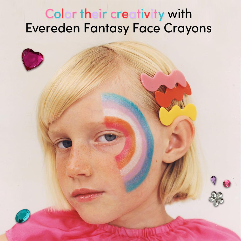 Evereden color palette with nine vivid shades for creative self-expression.